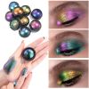 Chameleon Eyeshadow Palette , Gradient Color High Pigmented Eyeshadow Makeup Powder ( 9 Colors ) - Style8