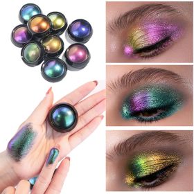 Chameleon Eyeshadow Palette , Gradient Color High Pigmented Eyeshadow Makeup Powder ( 9 Colors ) - Style6