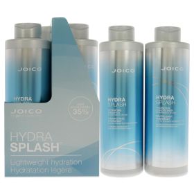 HydraSplash Hydrating Kit by Joico for Unisex - 2 Pc 33.8oz Shampoo; 33.8oz Conditioner - Unisex - 2 Pc