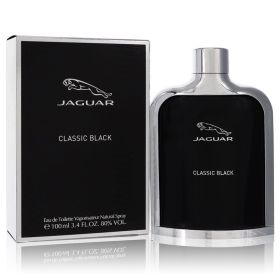 Jaguar Classic Black by Jaguar Eau De Toilette Spray 3.4 oz - Men - 3.4 oz