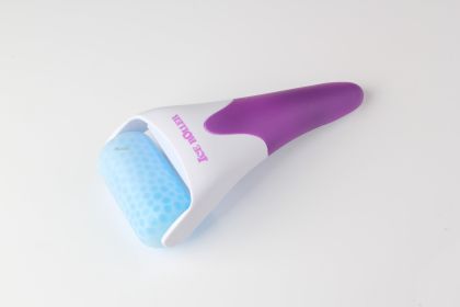 Ice Roller Body Face Facial Cold Gel Cooling Therapy Massager Skin Rejuvenation - Purple