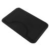 3′x 4.5′x 1/2" Beauty Salon Square Anti-fatigue Salon Mat (Square Outside And Round Inside) Black - as picture