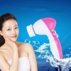 Face Massage Cleansing Brush Set - Pink