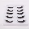 New 5Pairs High Quality Faux Eyelashes Handmade 3D Winged Natural Long Lashes Soft Cat Eye Fake Eyelash For Eye Makeup Wholesale - MZA2437-5