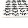 20 Pairs Mink Lashes Natural False Eyelashes Dramatic Volume Fake Lashes Soft Thick Long Eyelashes Wispy Makeup Extension 2022 - 2203