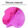 Newest Silicone Brush Cleaner Cosmetic Make Up Washing Brush Gel Cleaning Mat Foundation Makeup Brush Cleaner Pad Scrubbe Board - China - Purple