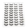 20 Pairs Mink Lashes Natural False Eyelashes Dramatic Volume Fake Lashes Soft Thick Long Eyelashes Wispy Makeup Extension 2022 - 4401