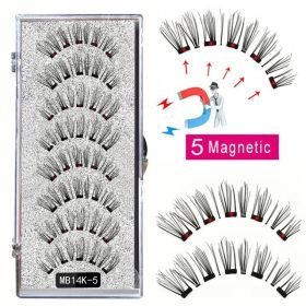 Magnetic False Eyelash Suit Series Magnetic Eyelash Daily Wear Clip Can Be Reused (size: MB14K)