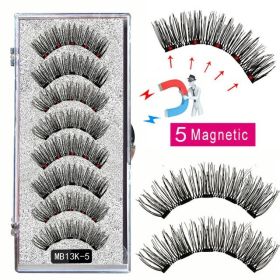 Magnetic False Eyelash Suit Series Magnetic Eyelash Daily Wear Clip Can Be Reused (size: MB13K)