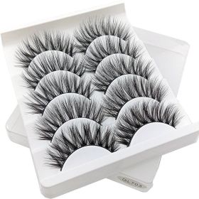 3D False Eyelashes 5Pairs Natural And Soft (Option: GL703)