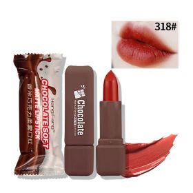 Fragrant Chocolate Soft Mist Moisturizing Matte Lipstick (Option: H9422318)