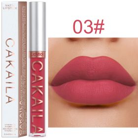 Women's Fashion Simple Waterproof Lip Gloss (Option: 3 Style)