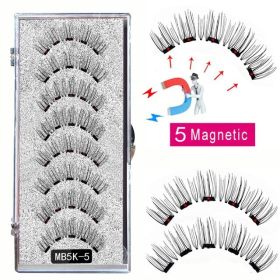 Magnetic False Eyelash Suit Series Magnetic Eyelash Daily Wear Clip Can Be Reused (size: MB5K)