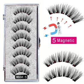 Magnetic False Eyelash Suit Series Magnetic Eyelash Daily Wear Clip Can Be Reused (size: MB6K)