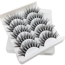 3D False Eyelashes 5Pairs Natural And Soft (Option: GL705)