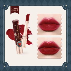 Flower Know Lipstick Circus Dry Rose Color Students (Option: Vintage rust red)