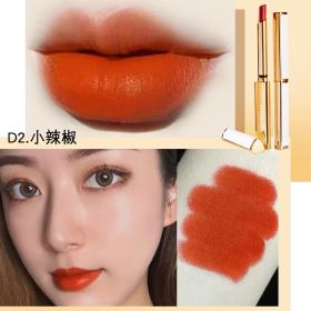 Thin Tube Lipstick Velvet Matte Lambskin Does Not Fade (Option: D2 Pepper)