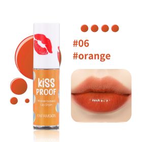 Lipstick Does Not Fade Dyed Moisturizing, Matte (Option: 06 Orange)