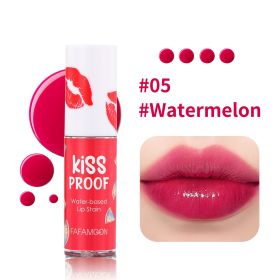 Lipstick Does Not Fade Dyed Moisturizing, Matte (Option: 05 Watermelon Watermelon)