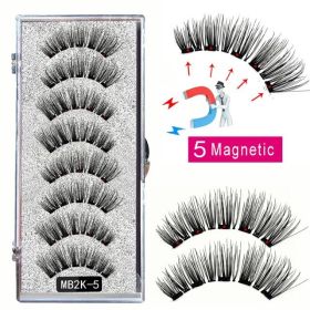 Magnetic False Eyelash Suit Series Magnetic Eyelash Daily Wear Clip Can Be Reused (size: MB2K)