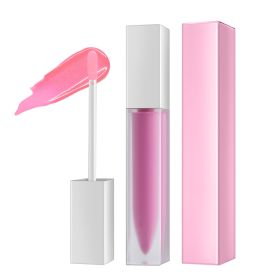 Lip Honey Matte Lipstick Glossy Clear Frosted Square Tube (Option: Style6-Matte lip glaze)