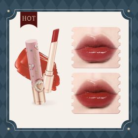 Flower Know Lipstick Circus Dry Rose Color Students (Option: Powder mist milk tea color)