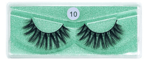 3D Stereo Curling Thick Large Radian Eyelash Natural Long Soft False Eyelashes (Option: 10)