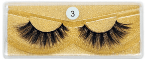 3D Stereo Curling Thick Large Radian Eyelash Natural Long Soft False Eyelashes (Option: 3)