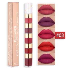 Women's Fashion Simple Long-lasting Lip Gloss (Option: 03 Style)