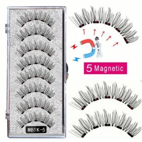 Magnetic False Eyelash Suit Series Magnetic Eyelash Daily Wear Clip Can Be Reused (size: MB1K)