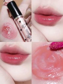 Flower Know Crystal Jelly Lip Glaze Mirror Moisturizing Lipstick (Option: G04)