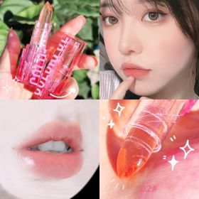 Moisturizing Color Temperature Lipstick Cute Girl Doodle Lip (Option: A2)